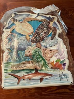 Guy Harvey  Marine & Reptile Decorative Plaque